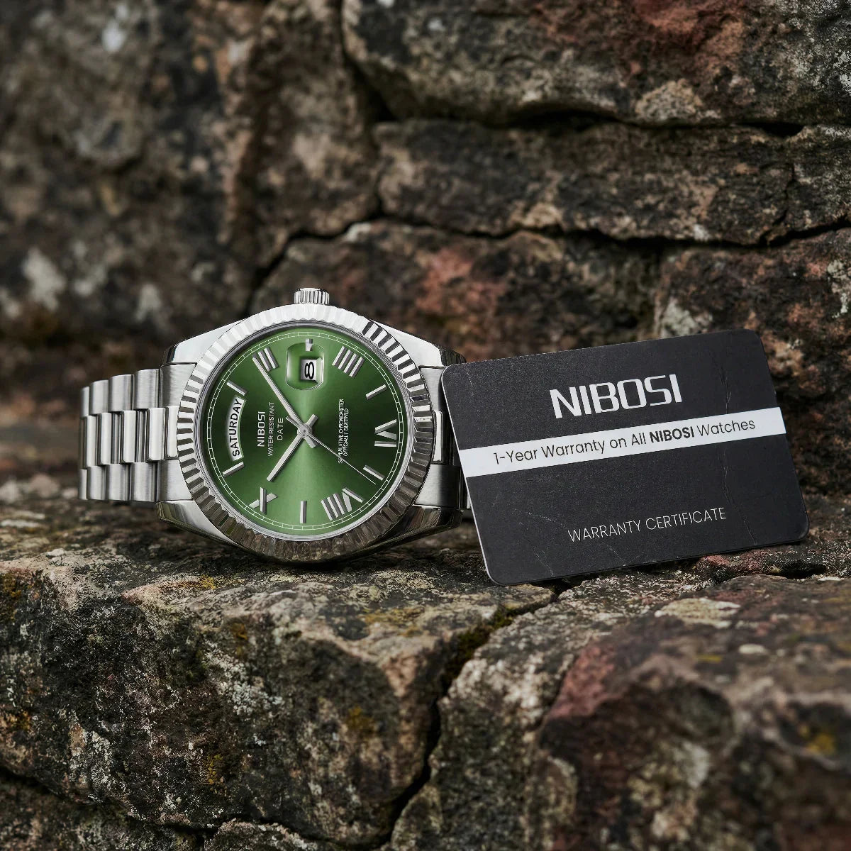 Phillip Nibosi® Royale Silver - 40MM
