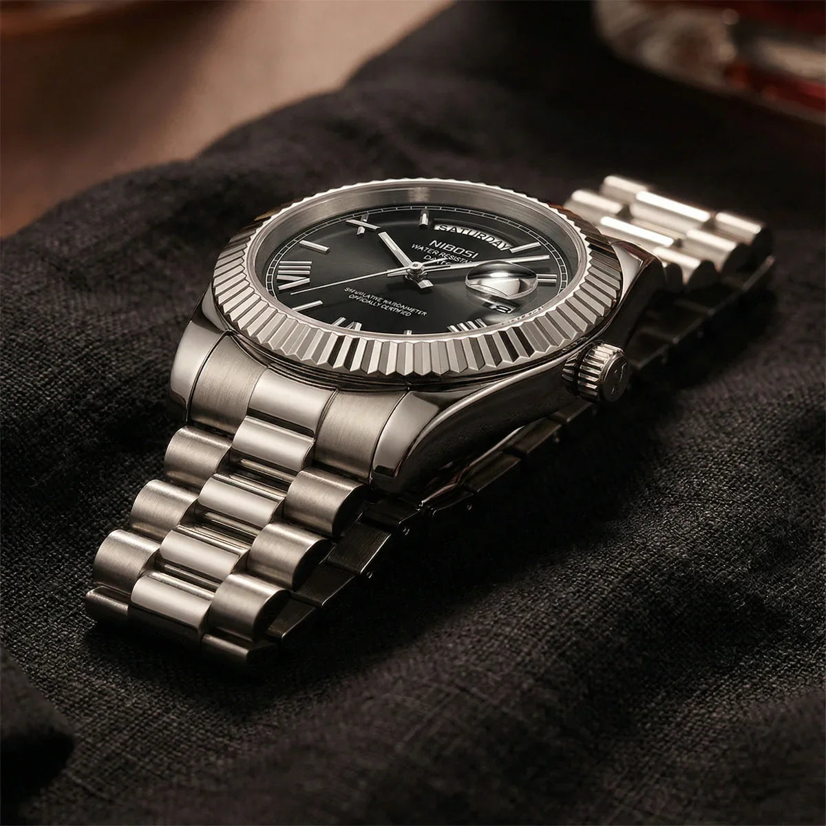 Phillip Nibosi® Royale Silver - 40MM
