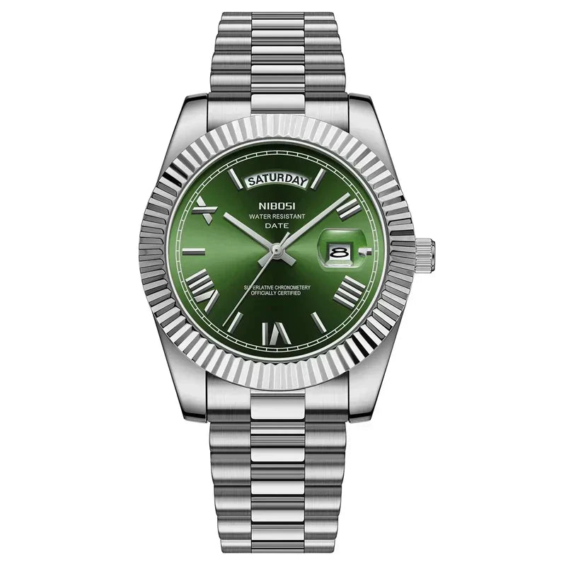 Phillip Nibosi® Royale Silver - 40MM
