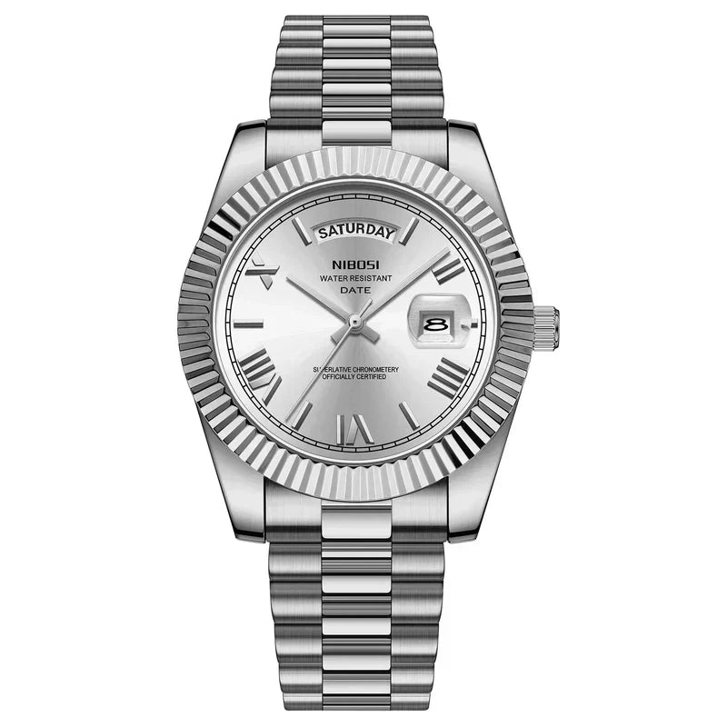 Phillip Nibosi® Royale Silver - 40MM