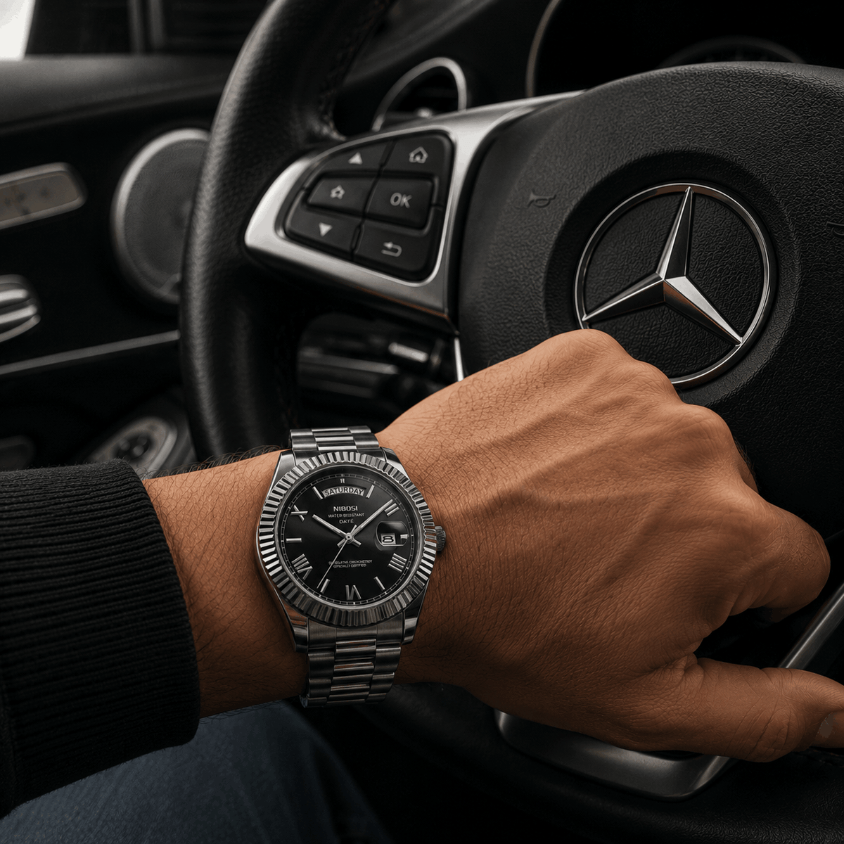 Phillip Nibosi® Royale Silver - 40MM