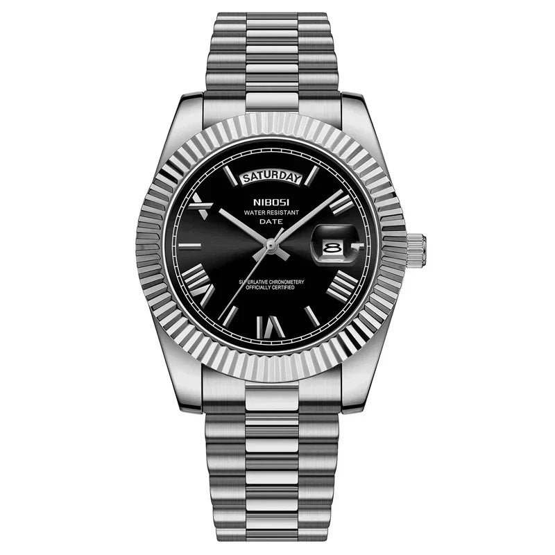 Phillip Nibosi® Royale Silver - 40MM